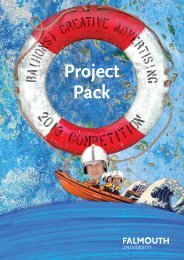 Project Pack - University College Falmouth