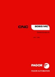 CNC 8055 - Programming manual - Fagor Automation