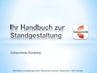 Handbuch zur Standgestaltung - Consumenta