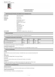 SICHERHEITSDATENBLATT AIRDUSTER AEROSOL - Farnell