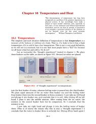 Chapter 16 Temperature and Heat - Farmingdale State College