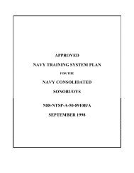 Navy Consolidated Sonobuoys