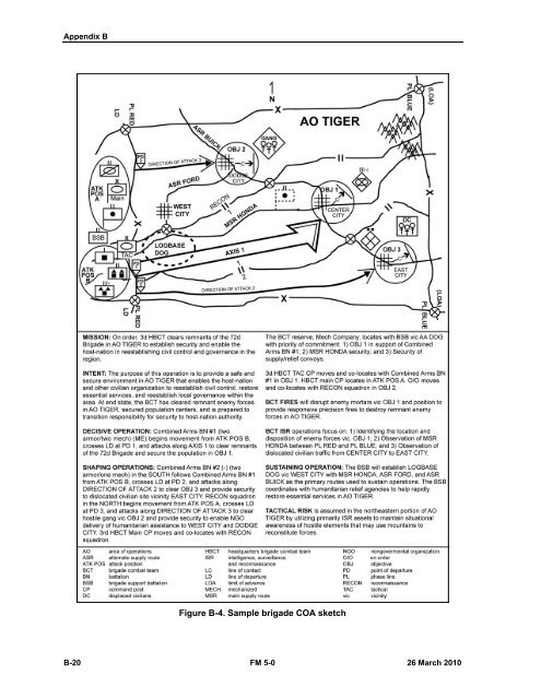 FM 5-0, The Operations Process - Federation of American Scientists