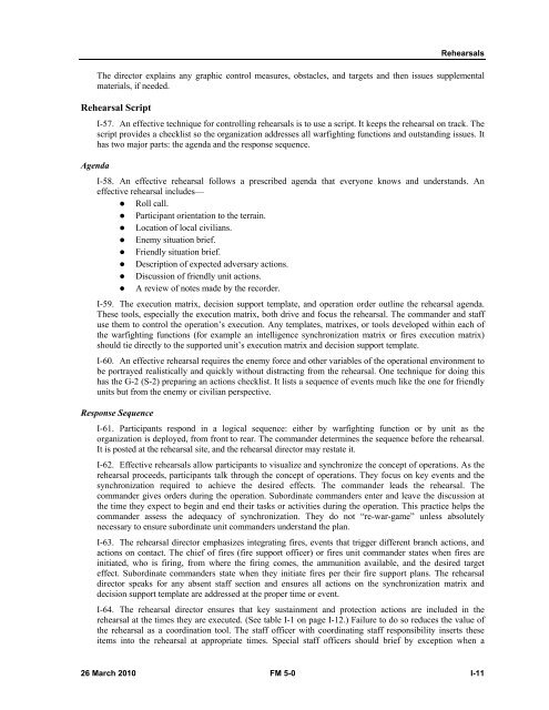 FM 5-0, The Operations Process - Federation of American Scientists