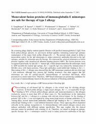 Monovalent fusion proteins of immunoglobulin E mimotopes are ...