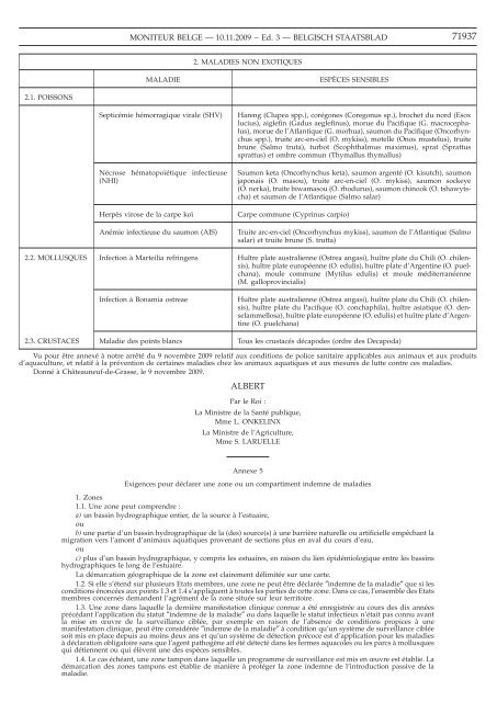 Staatsblad Moniteur - Favv