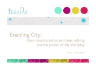 Enabling City: Place-based creative problem-solving and the ... - FCM