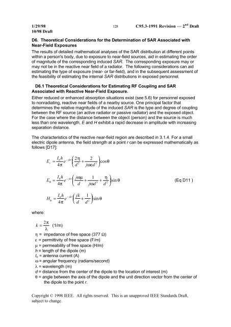 DRAFT Recommended Practice for Measurements and ...