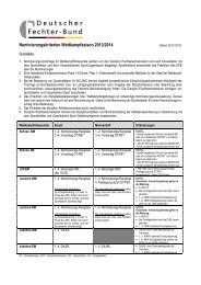 Nominierungskriterien Wettkampfsaison 2013/2014