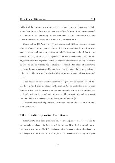 Kinetic Analysis and Characterization of Epoxy Resins ... - FedOA