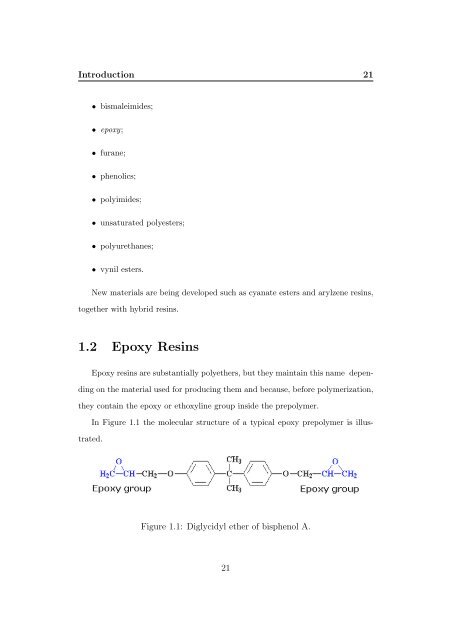 Kinetic Analysis and Characterization of Epoxy Resins ... - FedOA