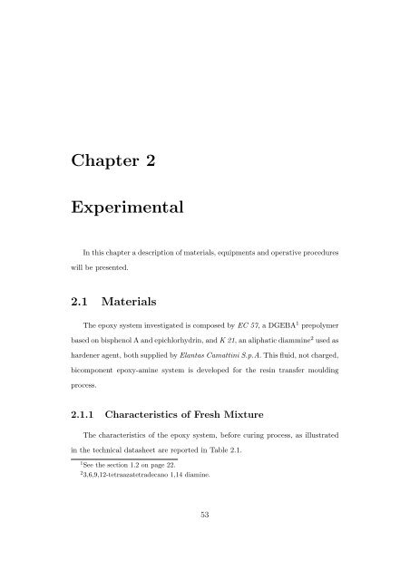 Kinetic Analysis and Characterization of Epoxy Resins ... - FedOA