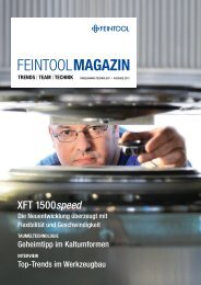 Kundenmagazin Fineblanking Technology - Feintool