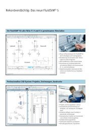 Flyer FluidSIM 5.0 - Festo Didactic