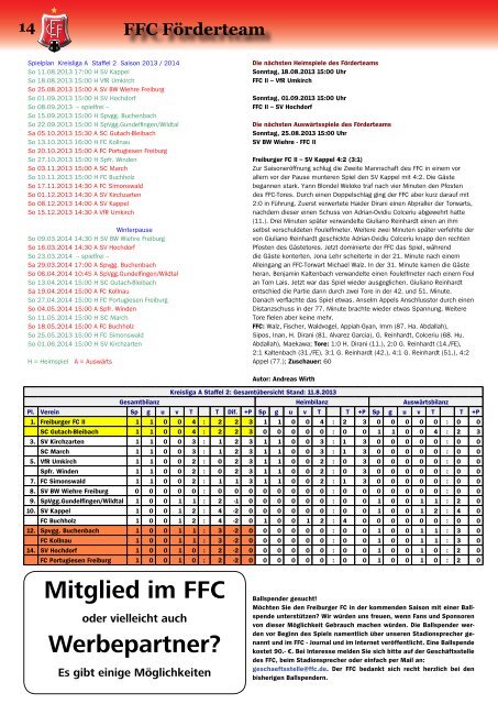 Stadienzeitung online lesen