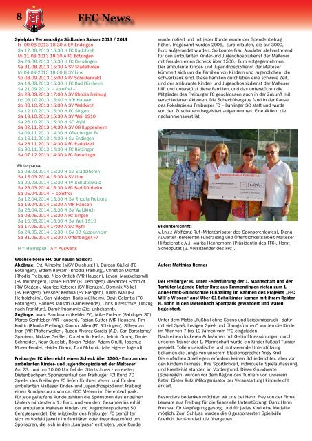 Stadienzeitung online lesen