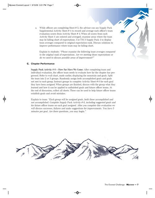 The Everest Challenge - National FFA Organization