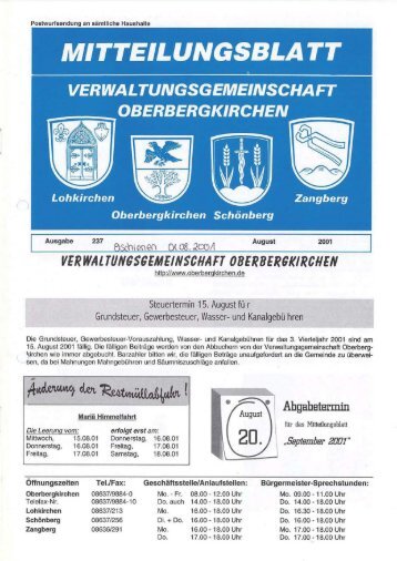 verwaltungsgemeinschaft oberbergkirchen - Freiwillige Feuerwehr ...