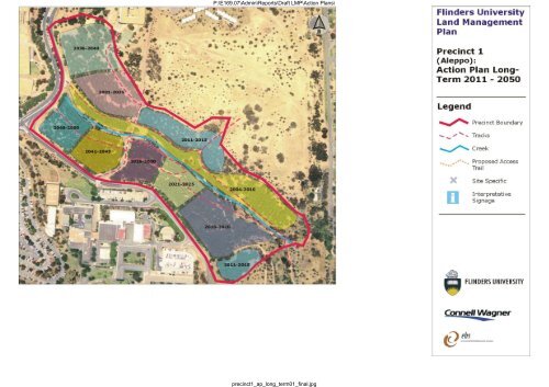 Land Management Plan 2004 - 2050 Flinders University South ...