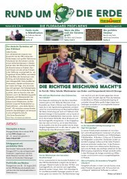 die erde rund um - Floragard Vertriebs GmbH