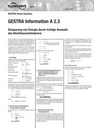 GESTRA Information A 2.3