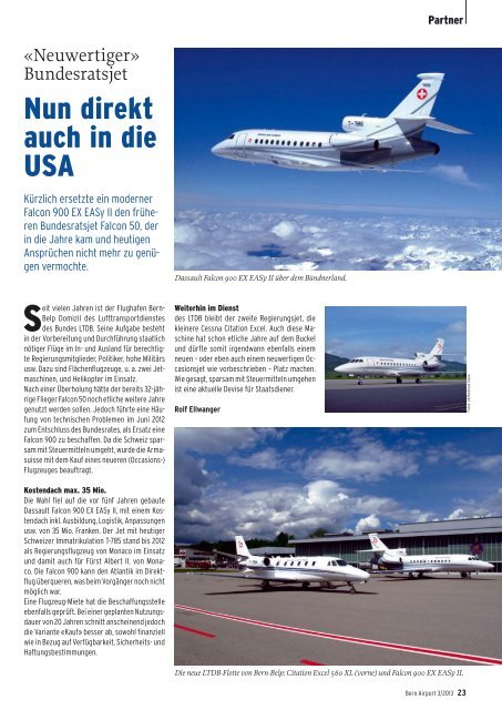 Ausgabe 3/2013 - Bern-Belp