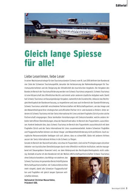 Ausgabe 3/2013 - Bern-Belp