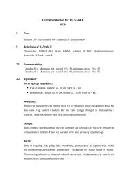 Varespecifikation for Danablu (rev. 12.7.2011) - Fødevarestyrelsen