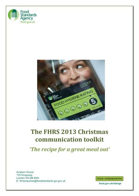 Download the FHRS Christmas toolkit and suggested social media ...