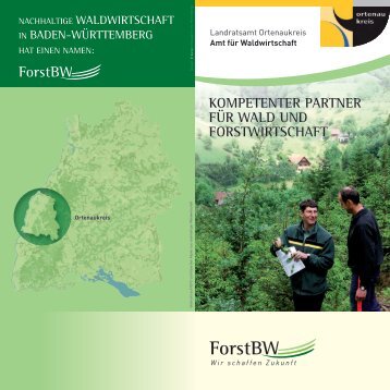 kompetenter partner für wald und forstwirtschaft - ForstBW