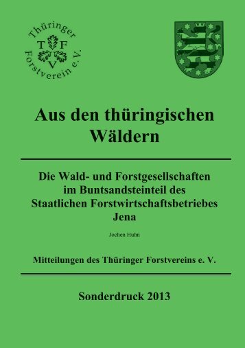 Sonderdruck von 2013 - Deutscher Forstverein
