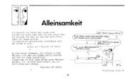 Alleinsamkeit