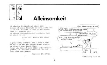 Alleinsamkeit