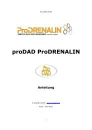 ProDRENALIN - Handbuch - Franzis