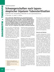 diagnostik + therapie - Frauenarzt