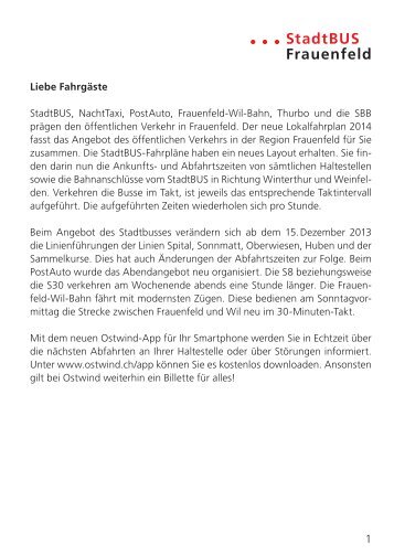 Fahrgastinformation 2014