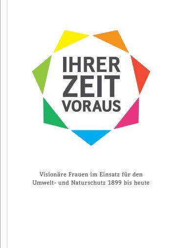 Katalog "Ihrer Zeit voraus" - Frauenseiten Bremen