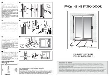 PVC patio Door-03780/1 - Free-Instruction-Manuals.com
