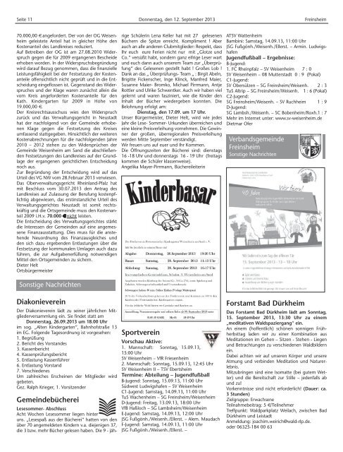 Freinsheim KW 3713 - Urlaubsregion Freinsheim