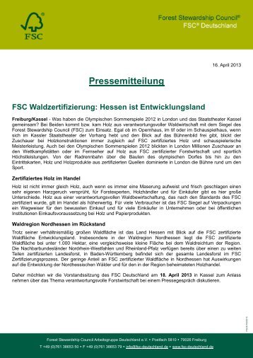 Hessen ist Entwicklungsland PDF, Size: 79,24 ... - FSC Deutschland