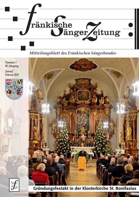 FSZ 1/2013 - Fränkischer Sängerbund