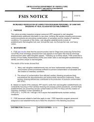 FSIS Notice 20-13 - Food Safety and Inspection Service
