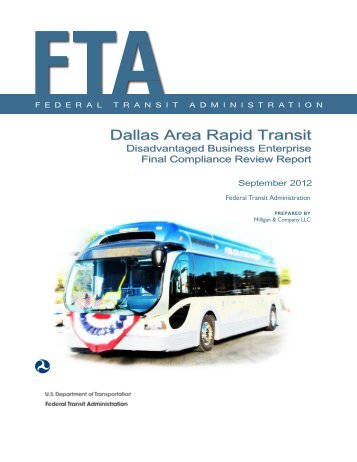 Dallas Area Rapid Transit - Federal Transit Administration