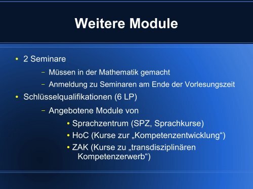 Mathe-FBI hier - Fachschaft Mathematik/Informatik