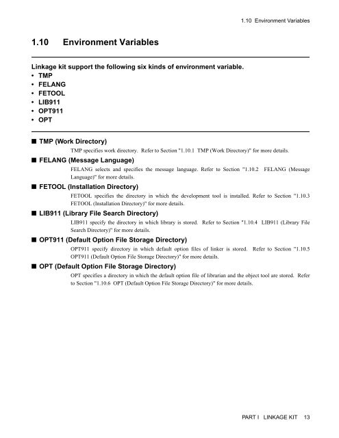 Linkage Kit Manual V6-00 - Fujitsu