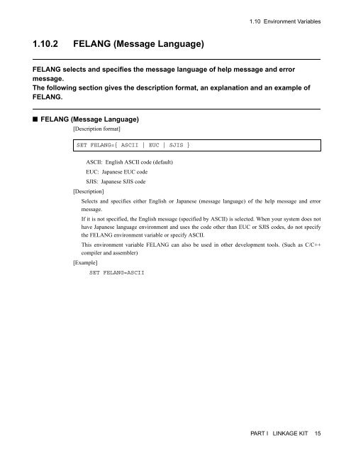 Linkage Kit Manual V6-00 - Fujitsu