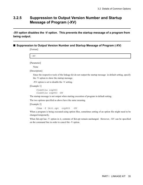 Linkage Kit Manual V6-00 - Fujitsu