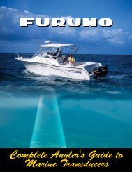 Complete Angler's Guide to Marine Transducers - Furuno USA