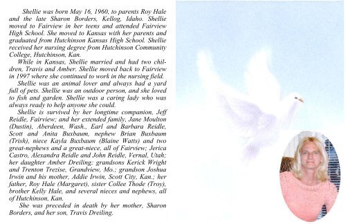 Memorial Folder - Fulkerson Funeral Home