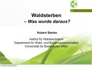 Vortrag Hubert Sterba - FWF